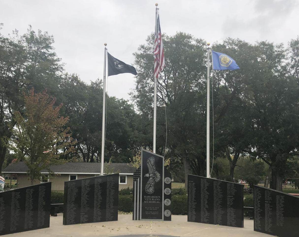 Memorial at Veteran's Park